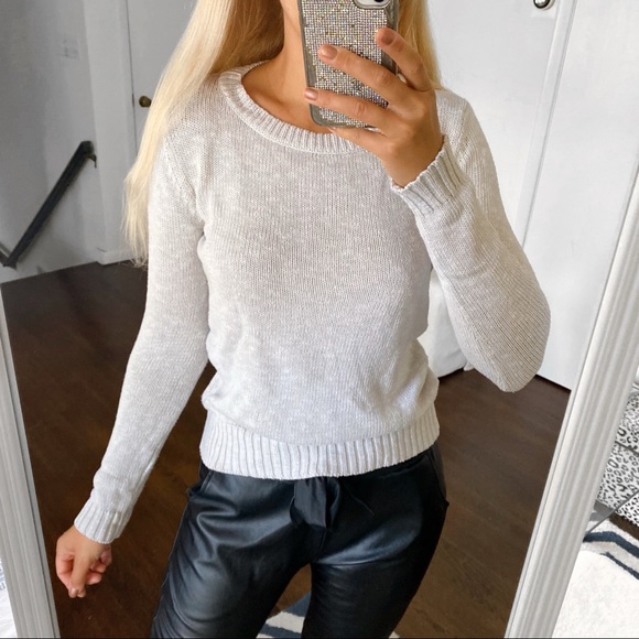 🐑 STONE KNIT BASIC CROPPED JUMPER! - Picture 4 of 7
